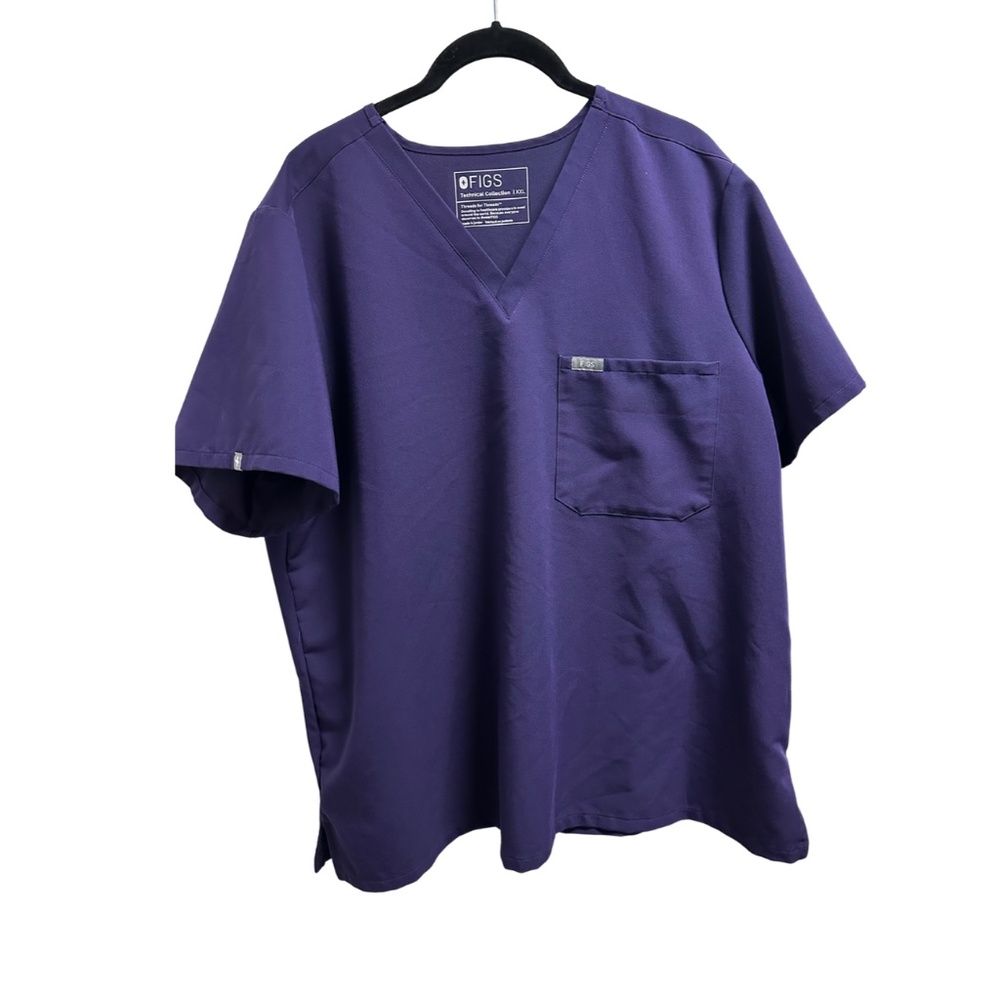 LIKE NEW Figs Women’s Purple Catarina Scrub Top